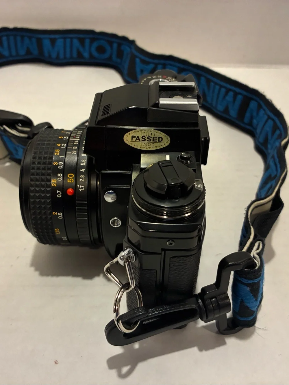 X-700 35mm SLR Camera in Black with 50mm f/1.7 Lens